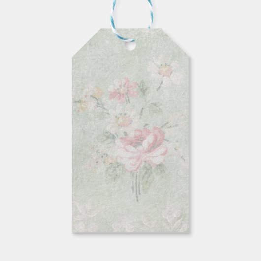 Gelukkige Verjaardag Engel Spelen Een Viool Cadeaulabel (Achterkant)