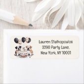 Gelukkige verjaardag Engelse Bulldogs Etiket (Insitu)