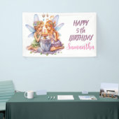 GELUKKIGE VERJAARDAG FEE Banner (Beurs)