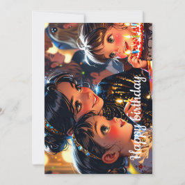 Gelukkige verjaardag feestdagenkaart