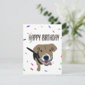 Gelukkige verjaardag! feestdagenkaart (Staand voorkant)