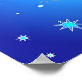 Gelukkige verjaardag, feestelijke verjaardag poster (Hoek)