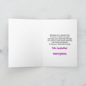 GELUKKIGE VERJAARDAG - Feliz Cumpleaños - Kaart (Binnen)