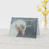 Gelukkige Verjaardag - Flemish - Dutch Birthday Kaart (Gele Bloem)