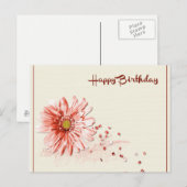 Gelukkige Verjaardag Flora Personaliseer Destiny's Briefkaart (Voorkant / Achterkant)