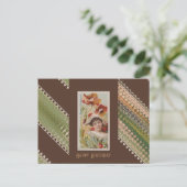 Gelukkige Verjaardag Floral Beauties 48 Briefkaart (Staand voorkant)