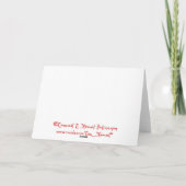 Gelukkige verjaardag Fortune Cookie Kaart (Achterkant)