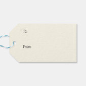 Gelukkige Verjaardag Franse Bulldogs Cadeaulabel (Achterkant Horizontaal)