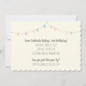 Gelukkige Verjaardag Franse Bulldogs Kaart (Achterkant)