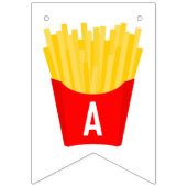 Gelukkige verjaardag friet vlaggetjes (Derde vlag)