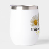 Gelukkige Verjaardag Gele Naam Witte Daisies (Rechts)