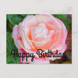 Gelukkige verjaardag Gemini Rose #1 Ansichtkaart Briefkaart