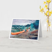 Gelukkige verjaardag Geniet van kunst Kaart (Gele Bloem)