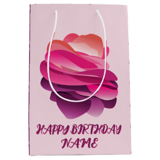 Gelukkige verjaardag gepersonaliseerde cadeautas