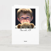 Gelukkige Verjaardag Gepersonaliseerde en Kleurpla Kaart (Achterkant)