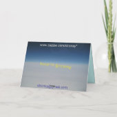 Gelukkige Verjaardag - Gladys/Steenkool Kaart (Achterkant)