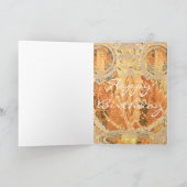 Gelukkige Verjaardag - Golden Flame Coins 2010 Kaart (Binnen)