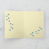 Gelukkige Verjaardag Goldendoodle Puppy Verjaardag Kaart (Binnen)