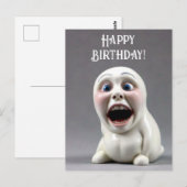 Gelukkige Verjaardag Grappig beeldje Briefkaart (Voorkant / Achterkant)