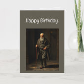 Gelukkige Verjaardag Grappig Jong Nu Oud Kaart (Voorkant)