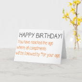 Gelukkige Verjaardag - Grappig Ontwerp - Kaart (Gele Bloem)