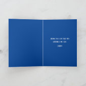 Gelukkige Verjaardag Grappige Cool Cat Mai Tai Kaart (Binnen)