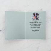 Gelukkige verjaardag Grappige Grote Dane Hond Kaart (Binnen)