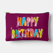 Gelukkige Verjaardag Grappige Kat Liefhebber Dag V Etui (Voorkant)