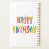 Gelukkige Verjaardag Grappige Kat Liefhebber Dag V Planner (Achterkant)