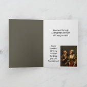 Gelukkige Verjaardag Grappige Zus en Vriend Kaart (Binnen)