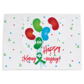 Gelukkige verjaardag groot cadeauzakje (Voorkant)