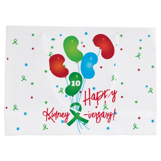 Gelukkige verjaardag groot cadeauzakje (Achterkant)