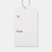 Gelukkige Verjaardag Grote Deen Honden Cupcake Cadeaulabel (Achterkant)