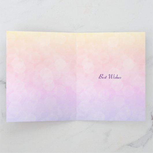 Gelukkige Verjaardag Grote Kleindochter Fairy ontw Kaart (Binnen)