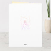 Gelukkige Verjaardag Grote Kleindochter Fairy ontw Kaart (Achterkant)