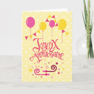 Gelukkige verjaardag Happy Birthday Kaart