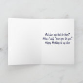 **GELUKKIGE VERJAARDAG** HEB ALLEEN OGEN VOOR JOU KAART (Binnen)