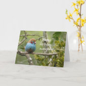 Gelukkige Verjaardag, het Wenskaart van de Schat Kaart (Gele Bloem)