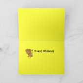 Gelukkige Verjaardag - het Wenskaart van de Wensen Kaart (Binnen)