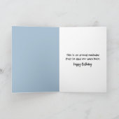 Gelukkige Verjaardag Hond Dragen van een Baseball Kaart (Binnen)