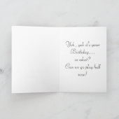 Gelukkige Verjaardag Hond Pommerse Verjaardag wens Kaart (Binnen)