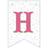 Gelukkige verjaardag - Ice Cream Vlaggetjes (Tweede vlag)