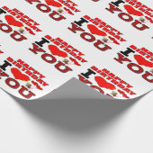 Gelukkige verjaardag Ik hou van je Cadeaupapier (Hoek)