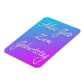 Gelukkige Verjaardag in de Duitse Flexibele Fotoma Magneet (Linkerzijde)