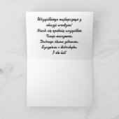 Gelukkige verjaardag in de Kaart (Binnen)