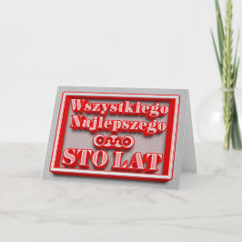 Gelukkige verjaardag in de Kaart