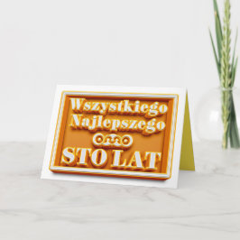 Gelukkige verjaardag in de Kaart