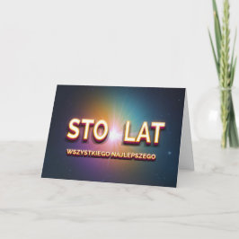 Gelukkige verjaardag in de Kaart