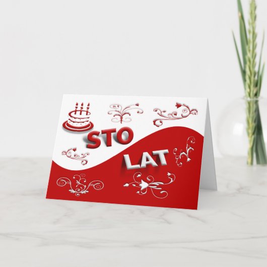 Gelukkige verjaardag in de Kaart (Voorkant)