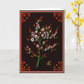 Gelukkige verjaardag in het Pools Kaart (Gele Bloem)